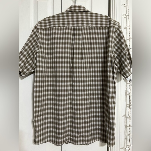 Eddie Bauer Button Down Shirt Adult Vintage Plaid Outdoor Basic Hiking Size L - Picture 5 of 7